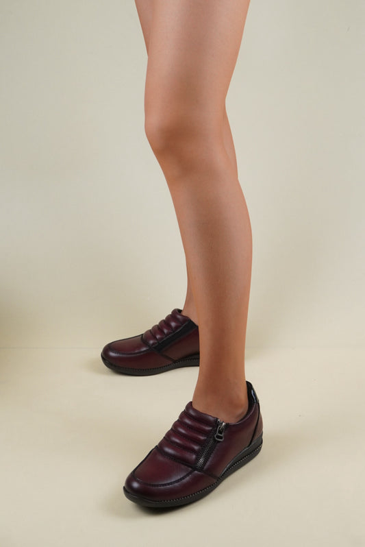 Comfort X Slip-On Women's Shoes - Wine