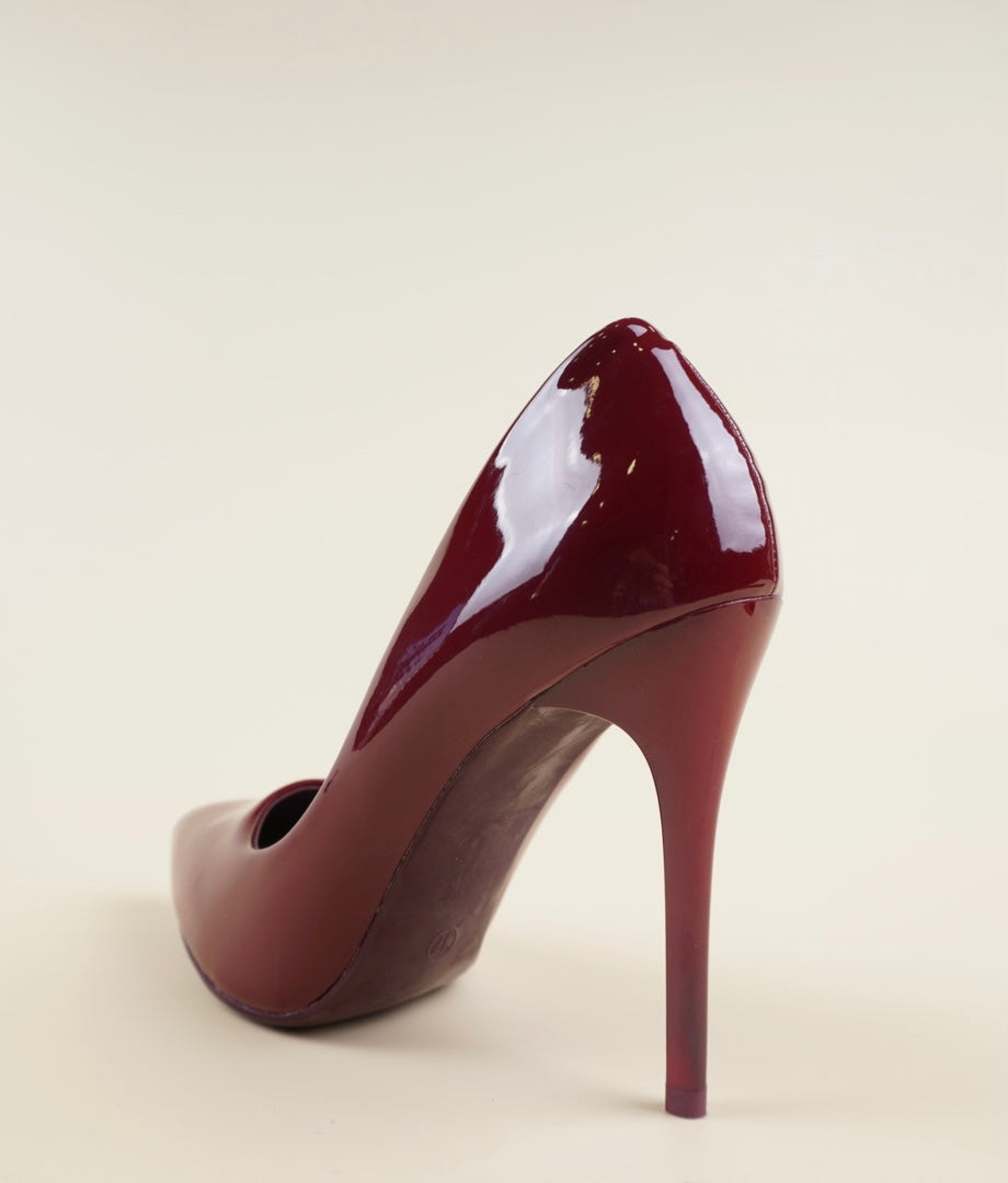 Classic High Heels - Wine