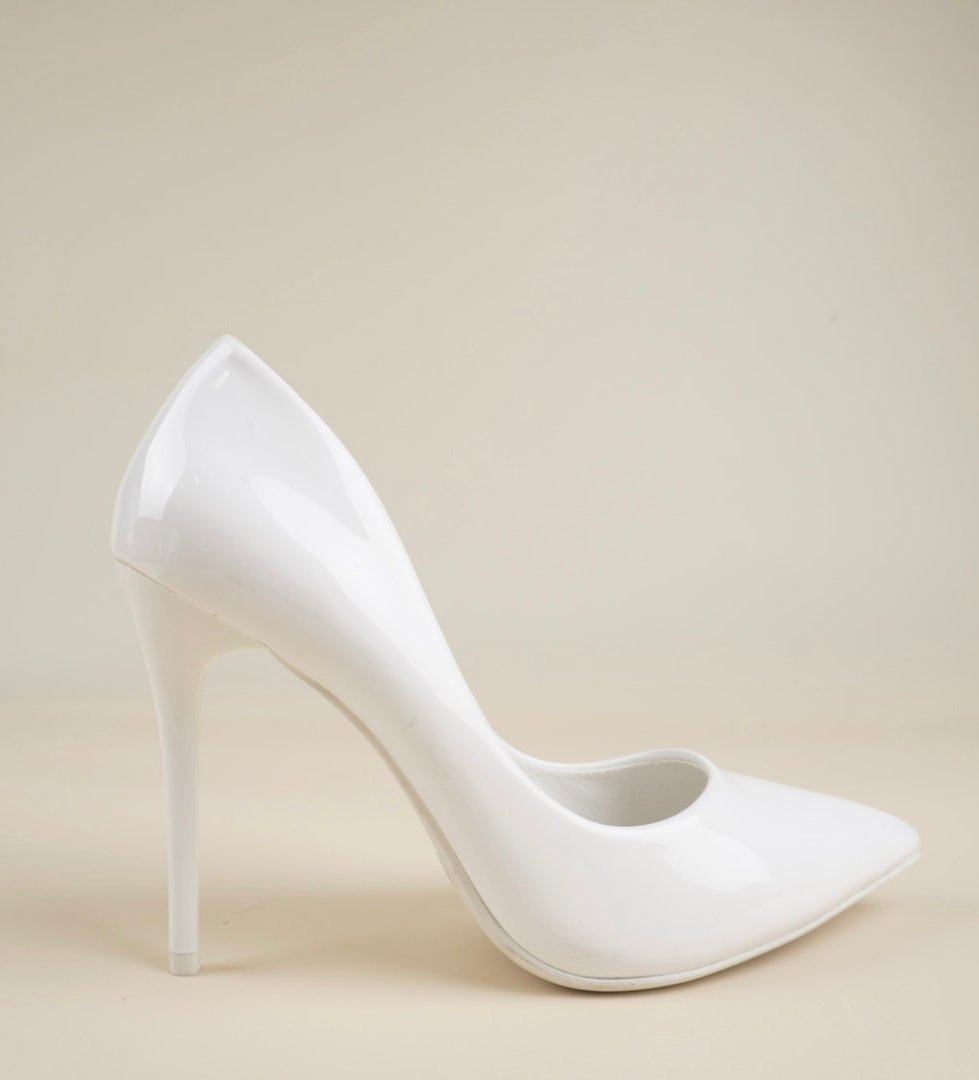 Classic High Heels - White