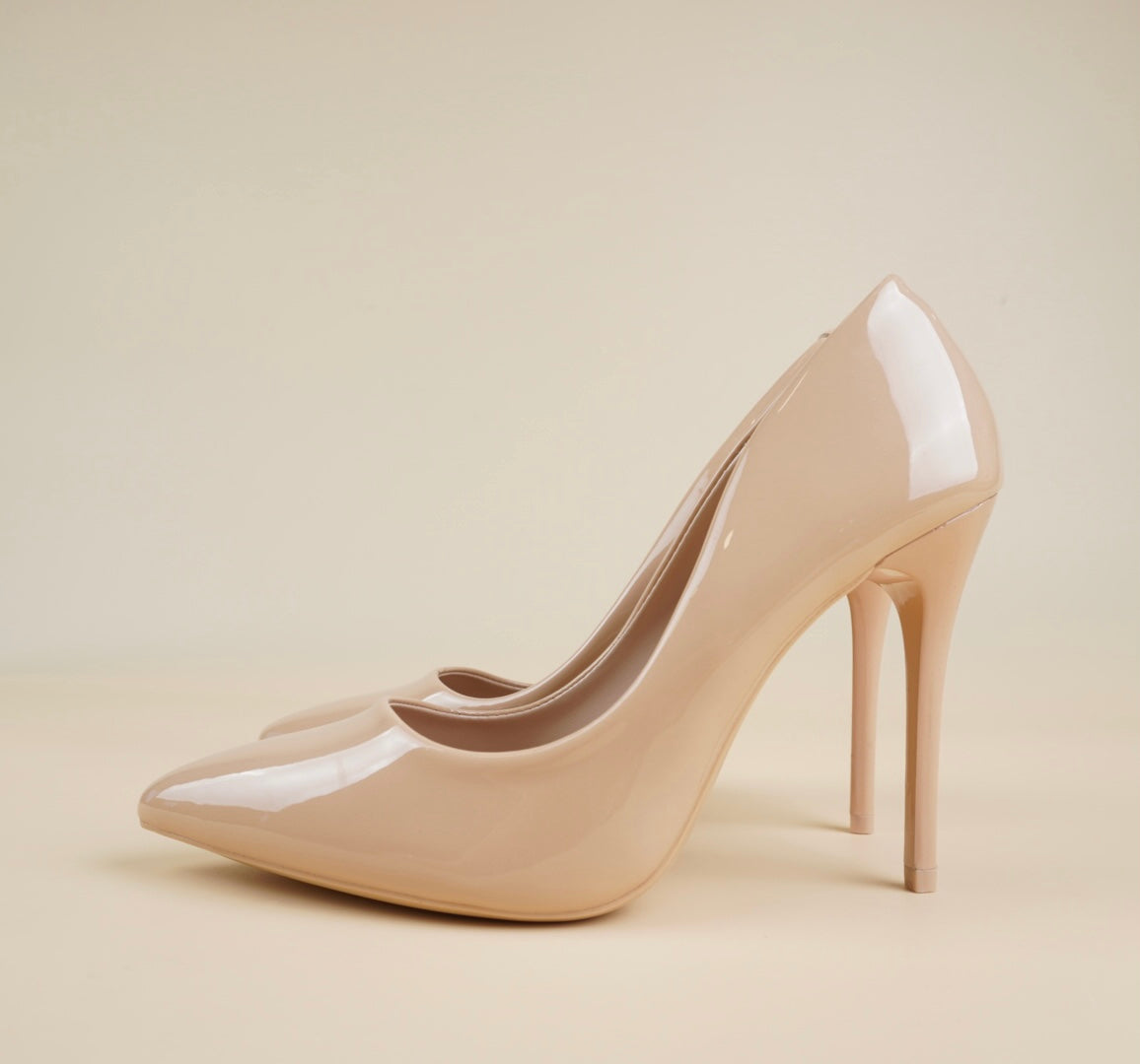 Classic High Heels - Beige
