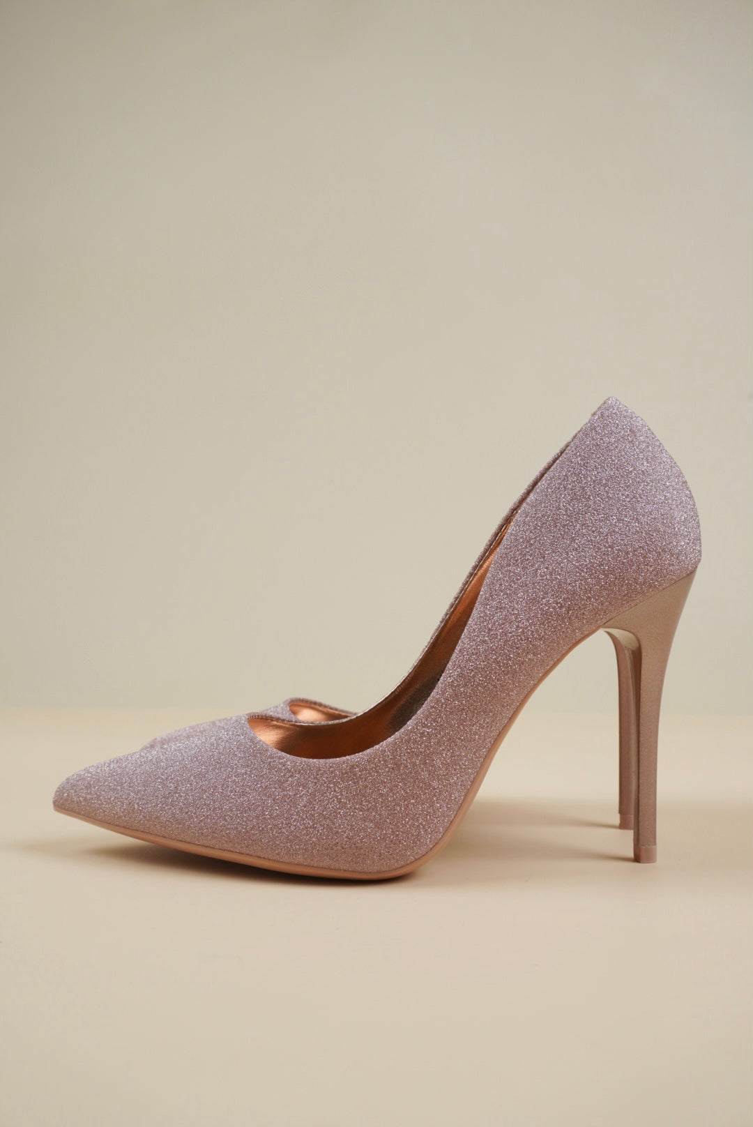 Shimmer Pumps - Champagne