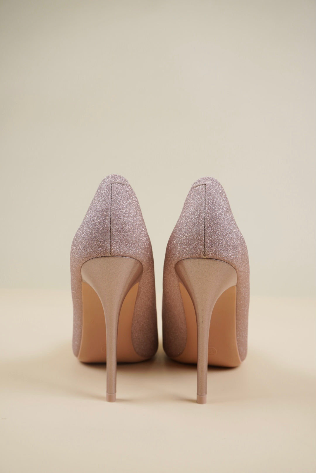 Shimmer Pumps - Champagne