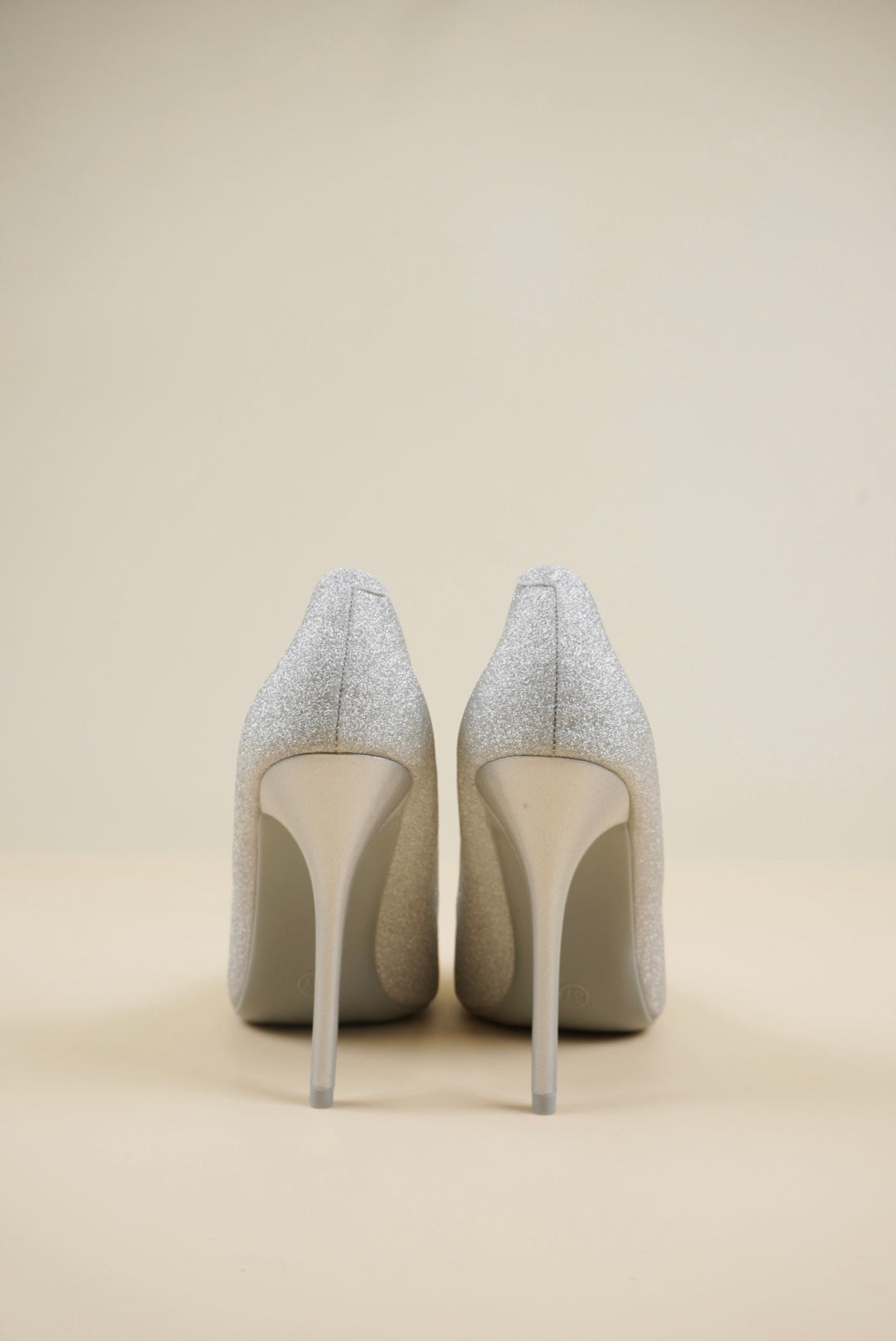 Shimmer Pumps - Silver