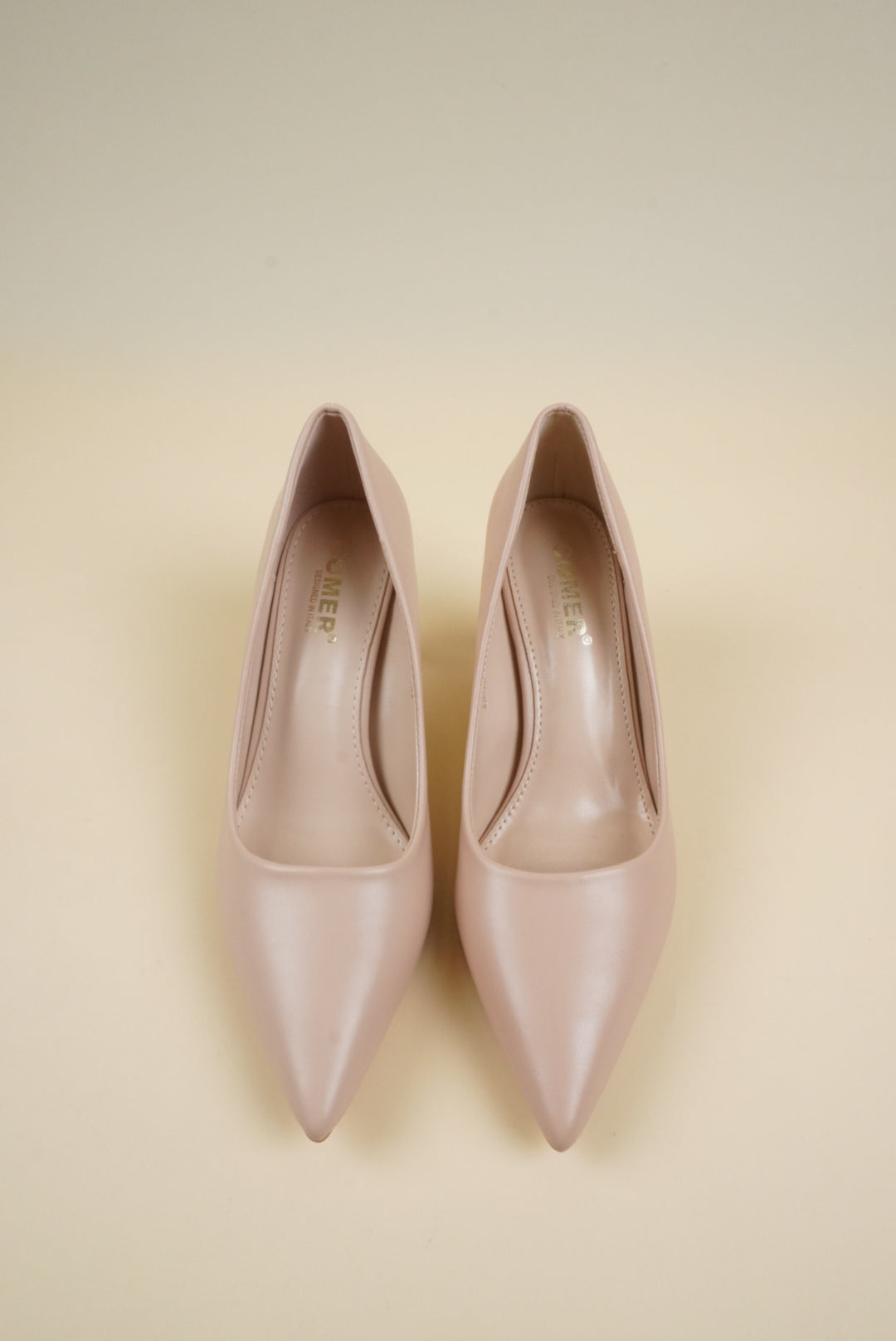 Office Pumps - Nude
