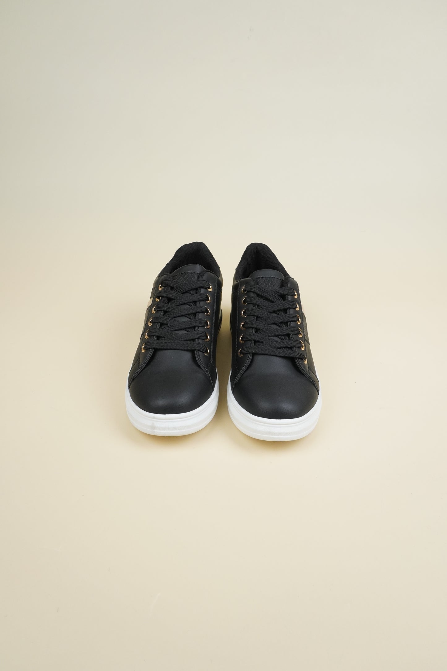 Wedge Sneakers - Black