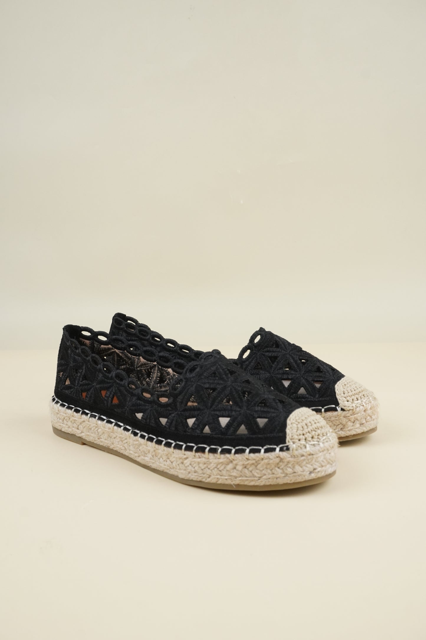 Women's Espadrilles - Black