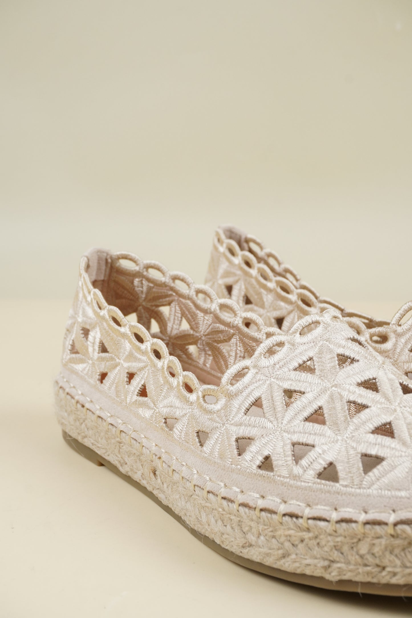 Női Espadrille - Bézs