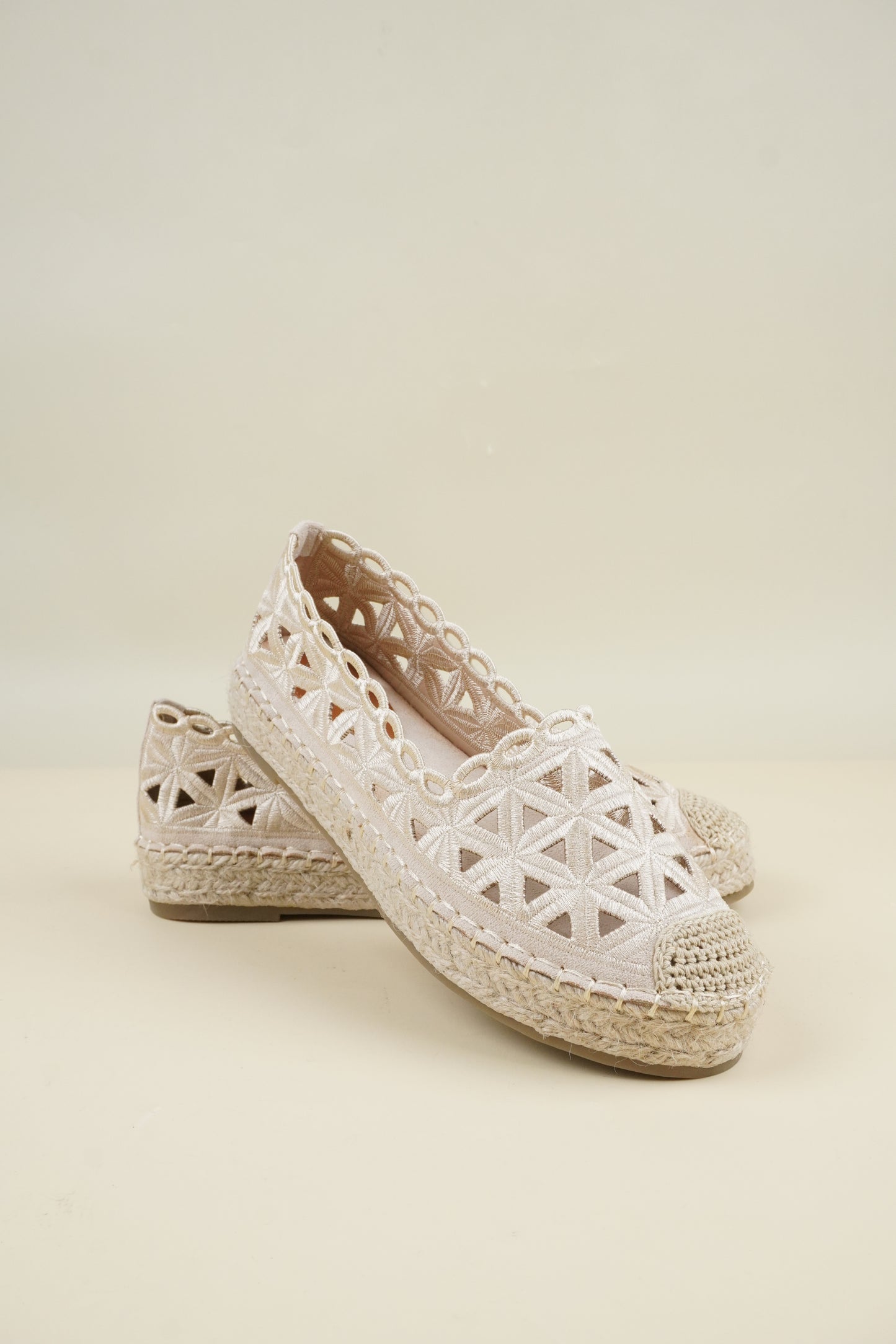 Női Espadrille - Bézs