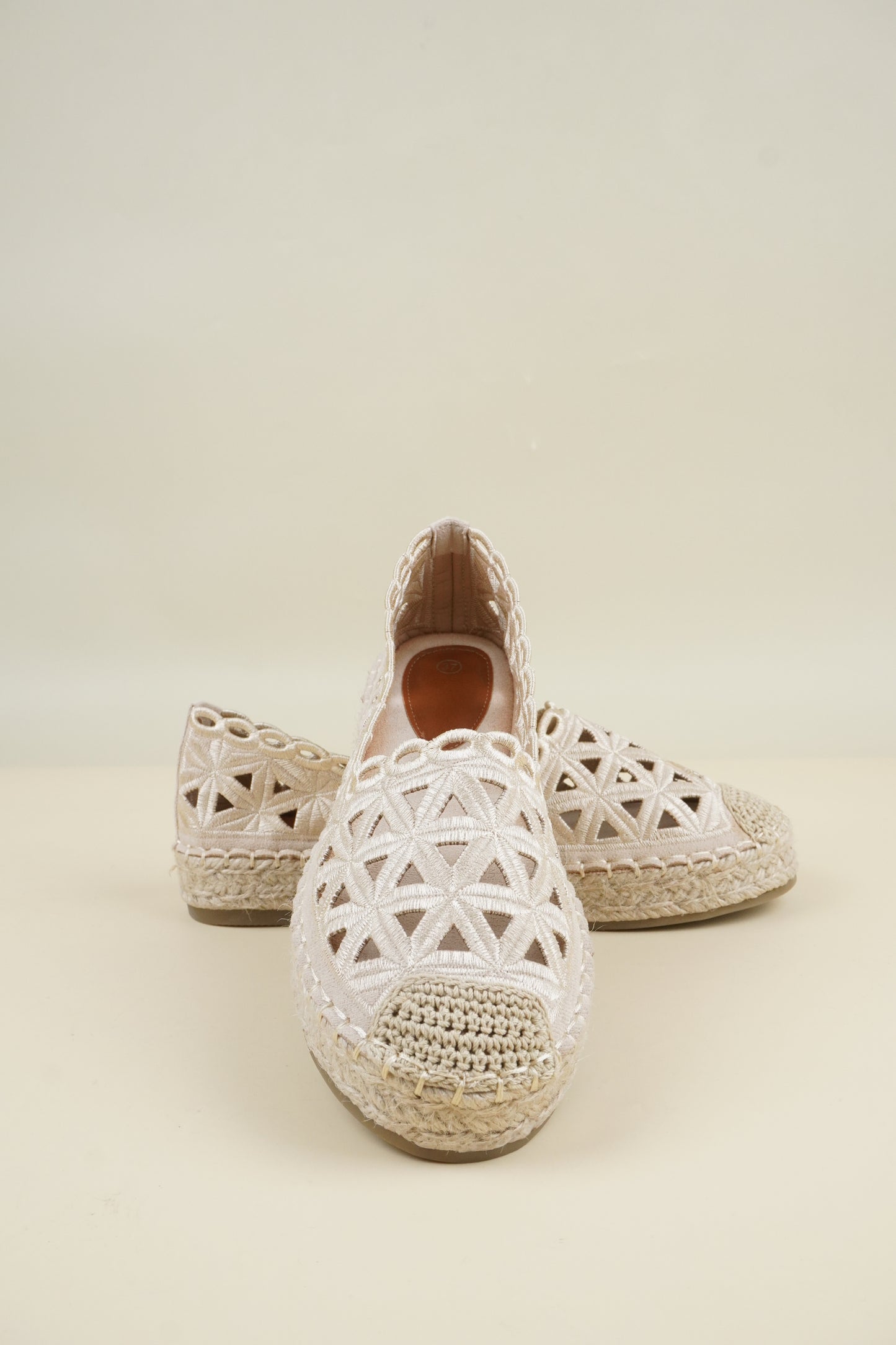Női Espadrille - Bézs