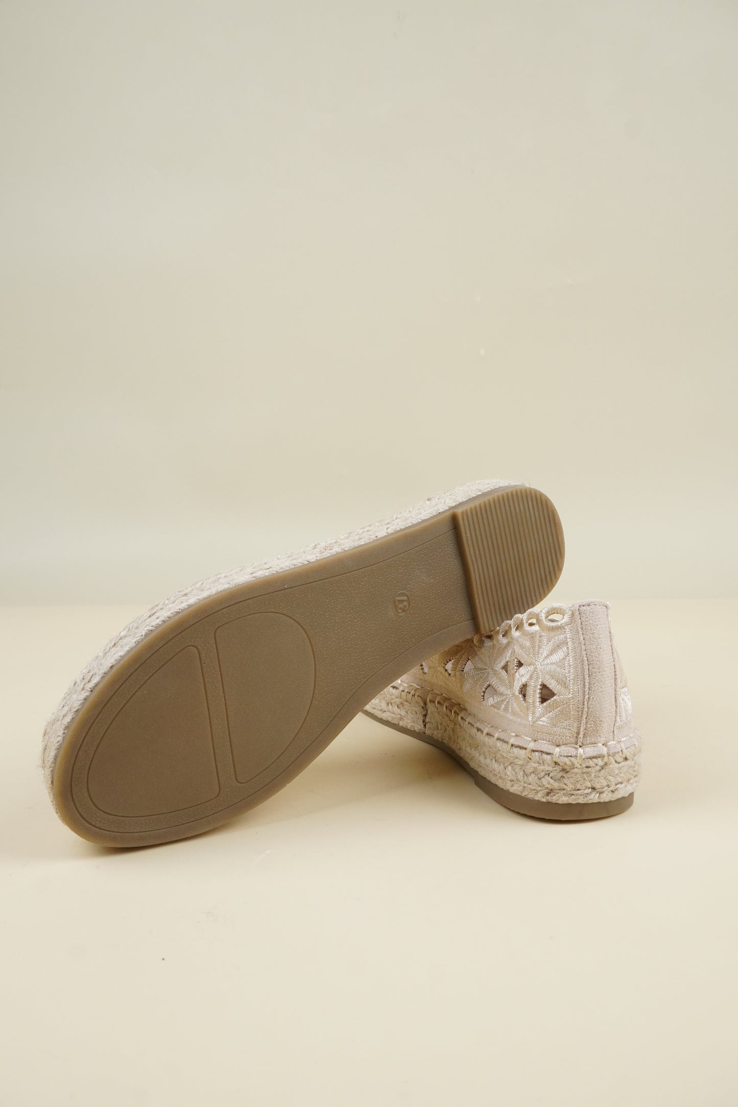 Női Espadrille - Bézs
