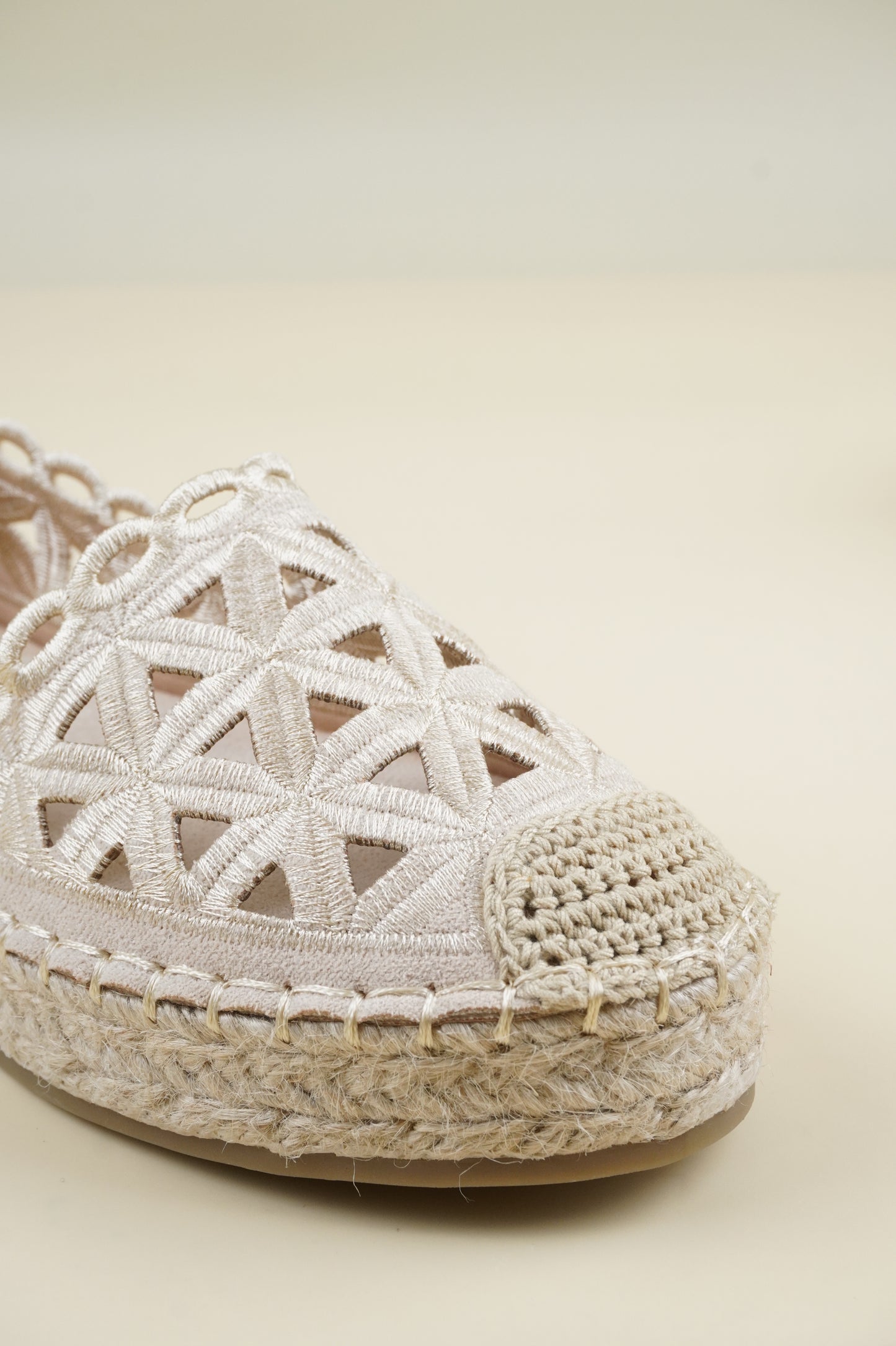Női Espadrille - Bézs