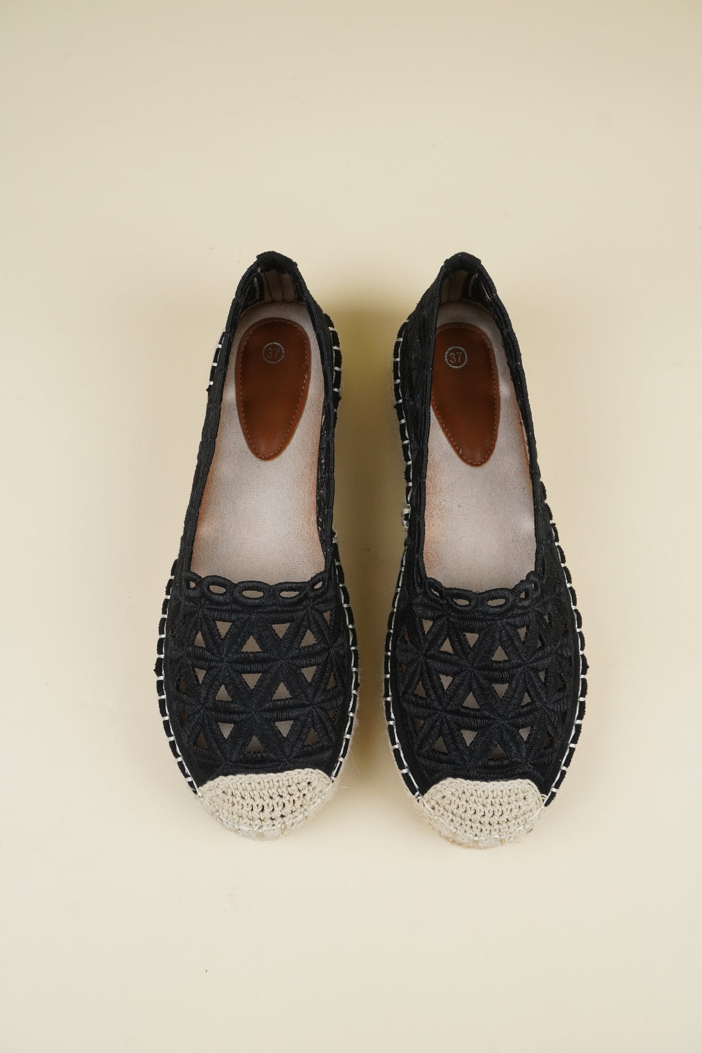 Women's Espadrilles - Black