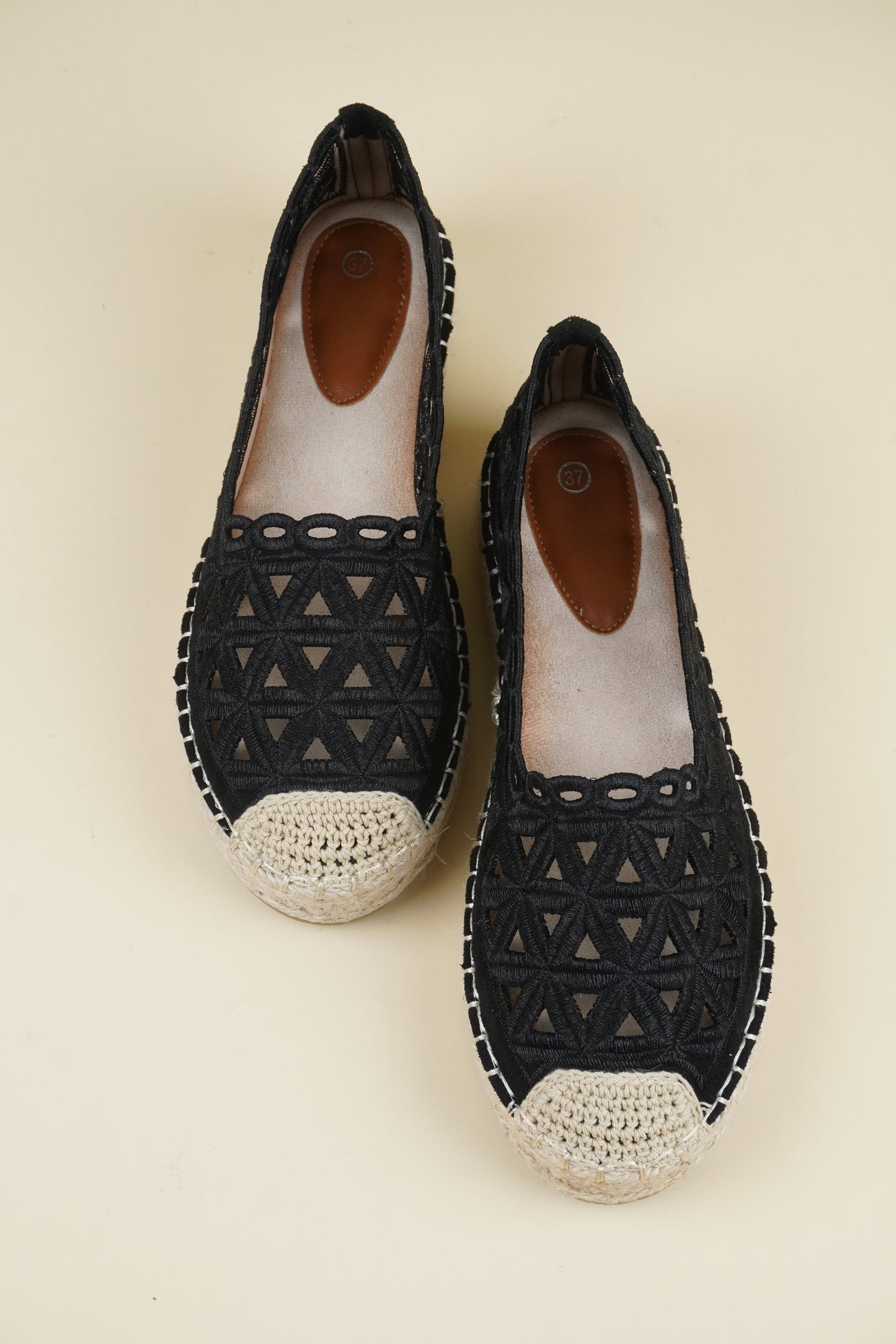 Women's Espadrilles - Black