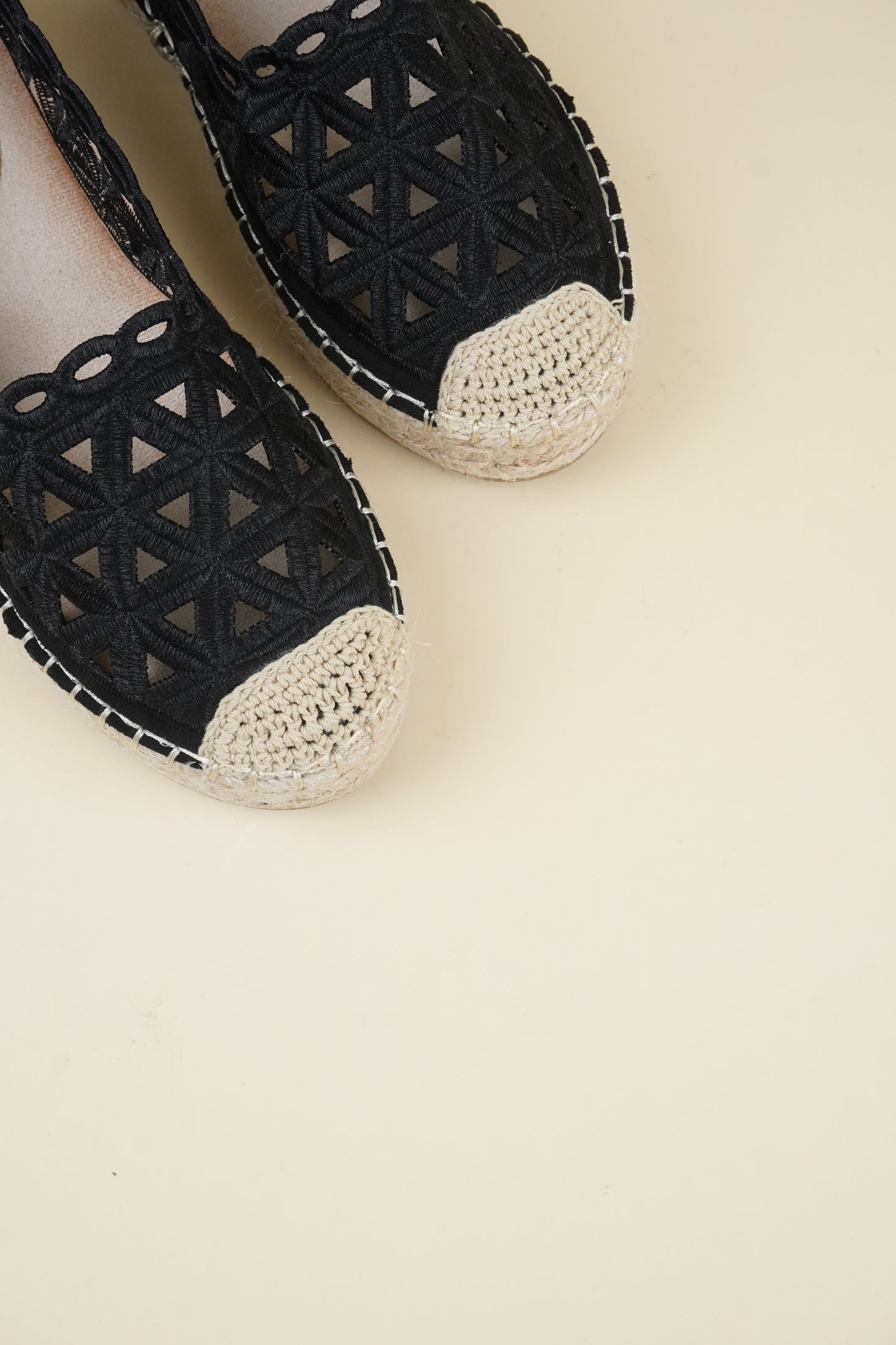 Women's Espadrilles - Black