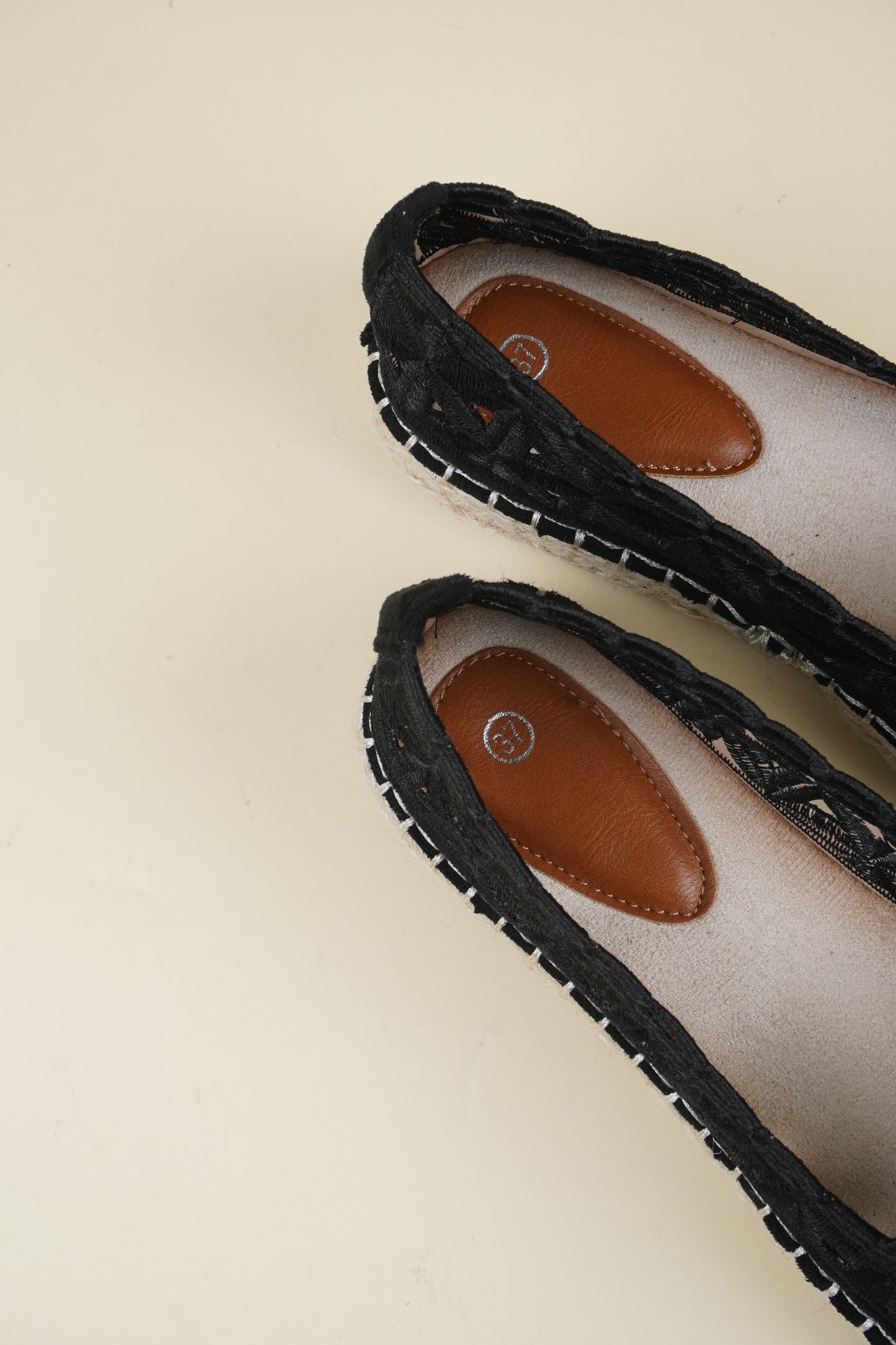 Women's Espadrilles - Black