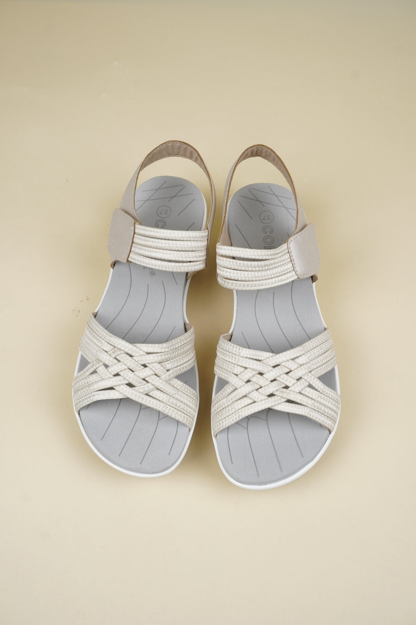 Women's Flex Comfort Sandals - Beige