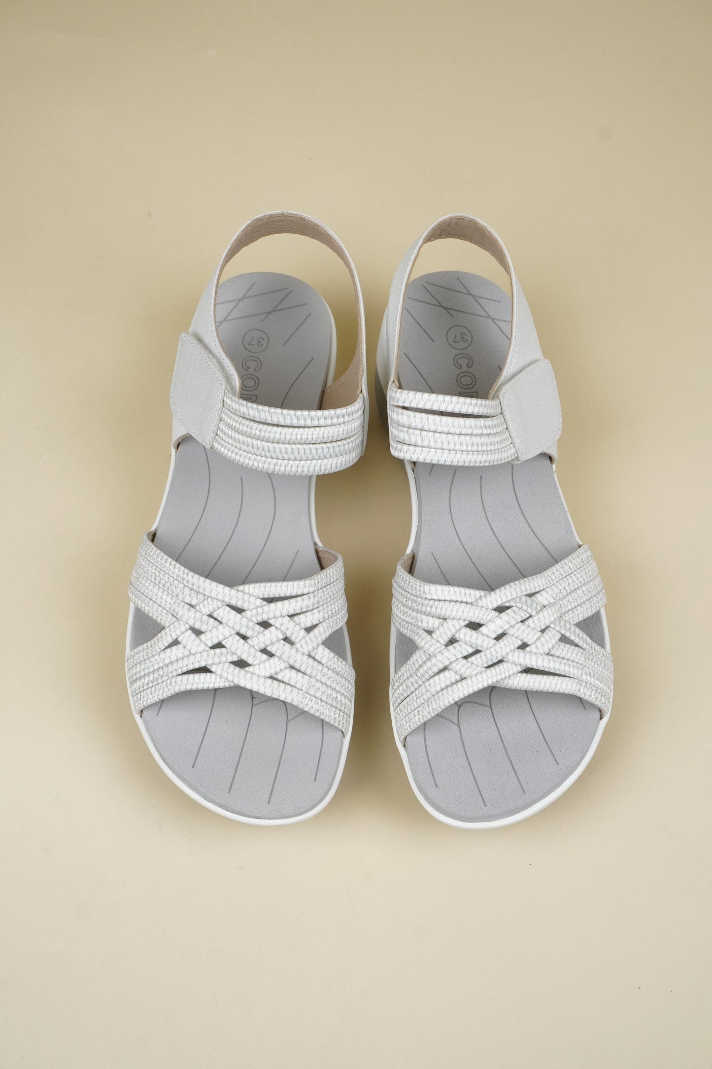 Women's Flex Comfort Sandals - White