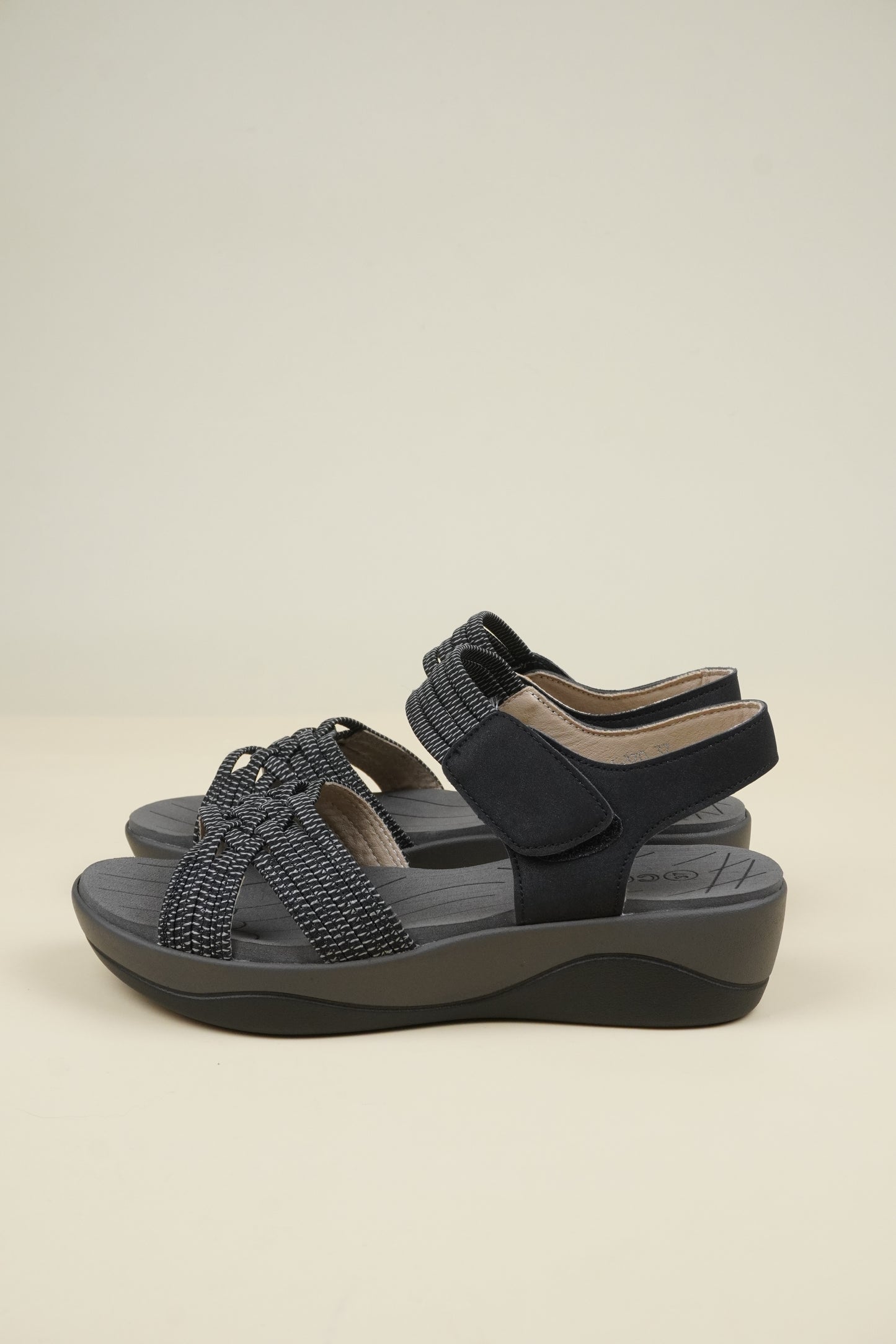 Women's Flex Comfort Sandals - Black