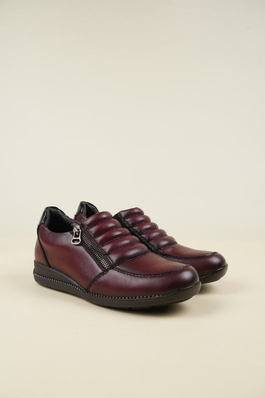 Comfort X Slip-On Women's Shoes - Wine