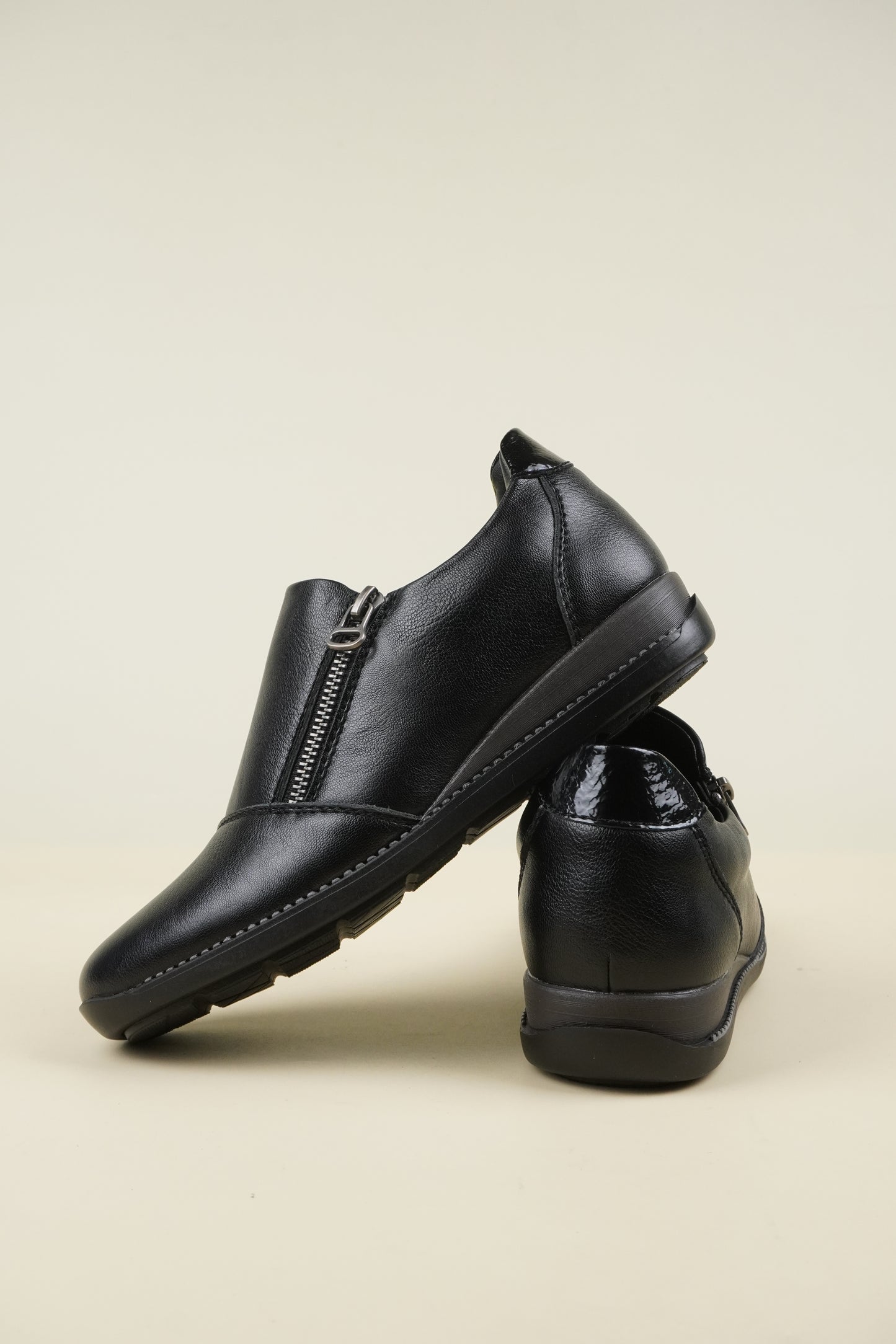 Comfort Slip-On Women's Shoes - Black