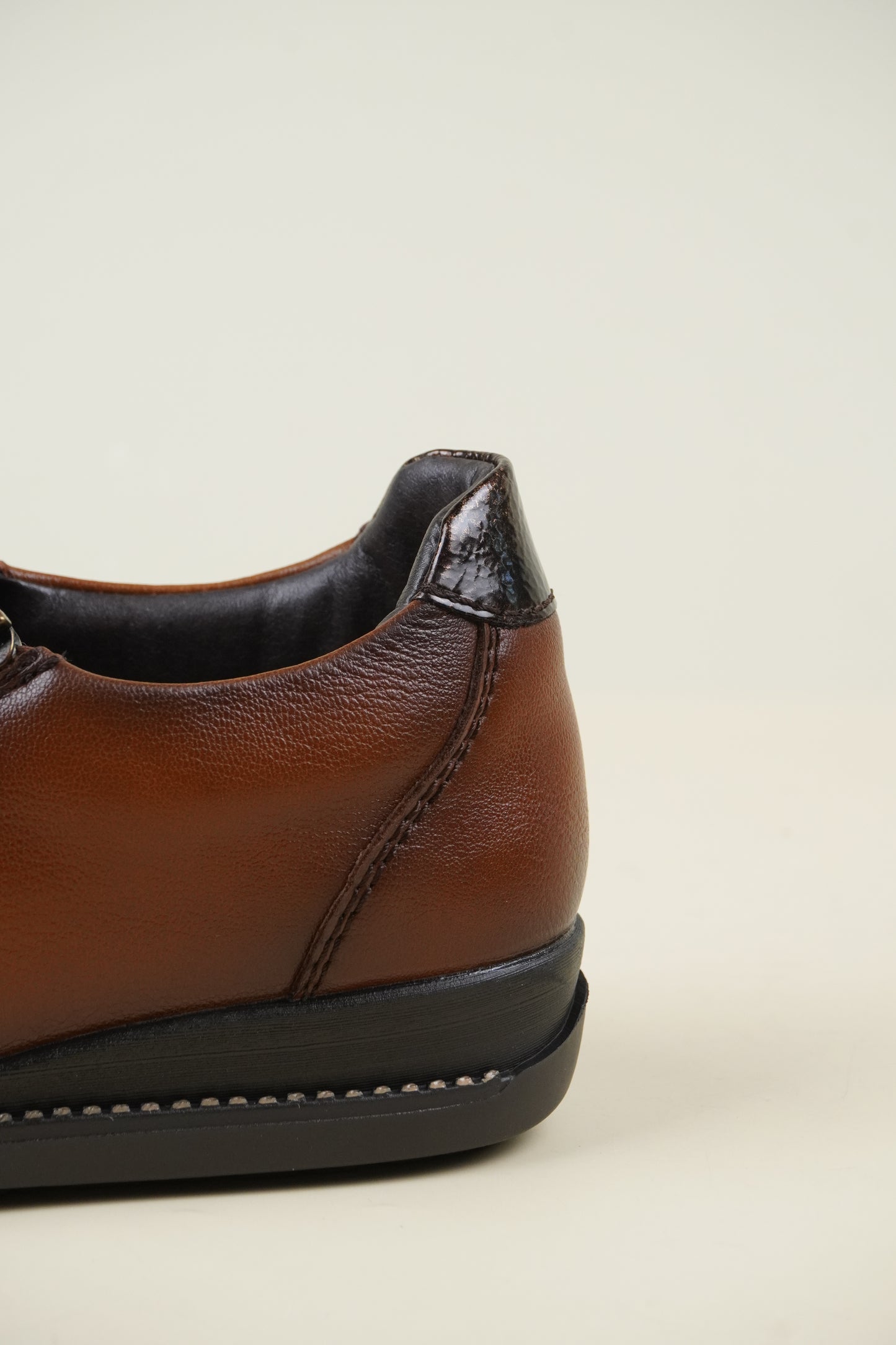 Comfort Slip-On Women's Shoes - Camel