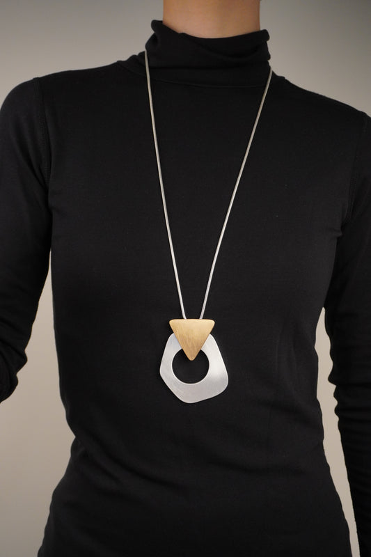 Geometrikus Hosszú Nyaklánc