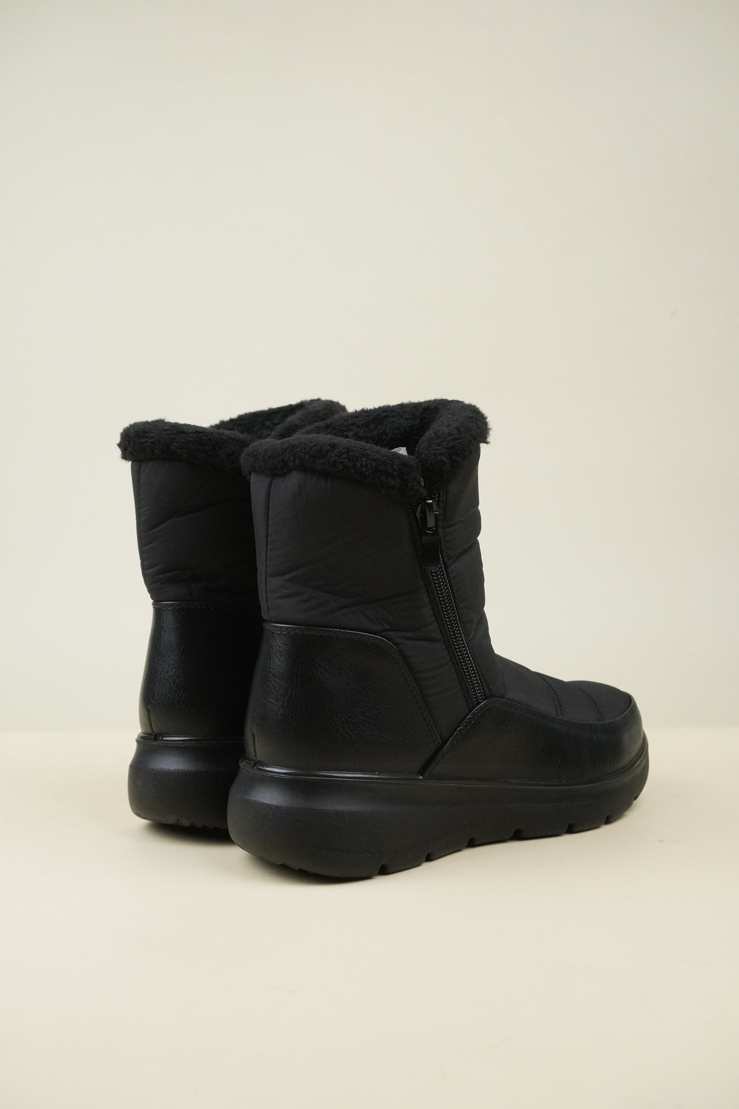 Women's Winter Snow Boots - Black