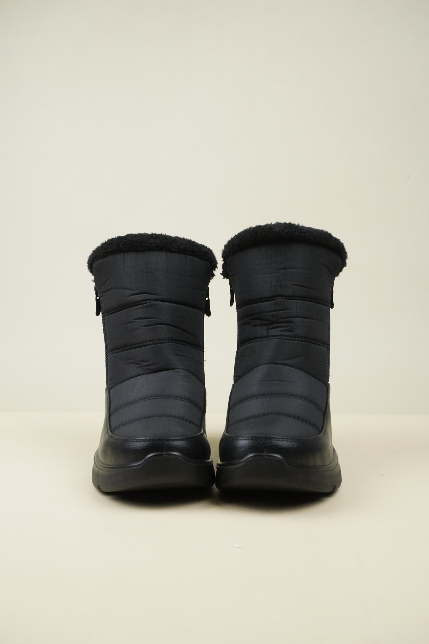 Women's Winter Snow Boots - Black