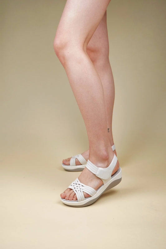 Women's Flex Comfort Sandals - White