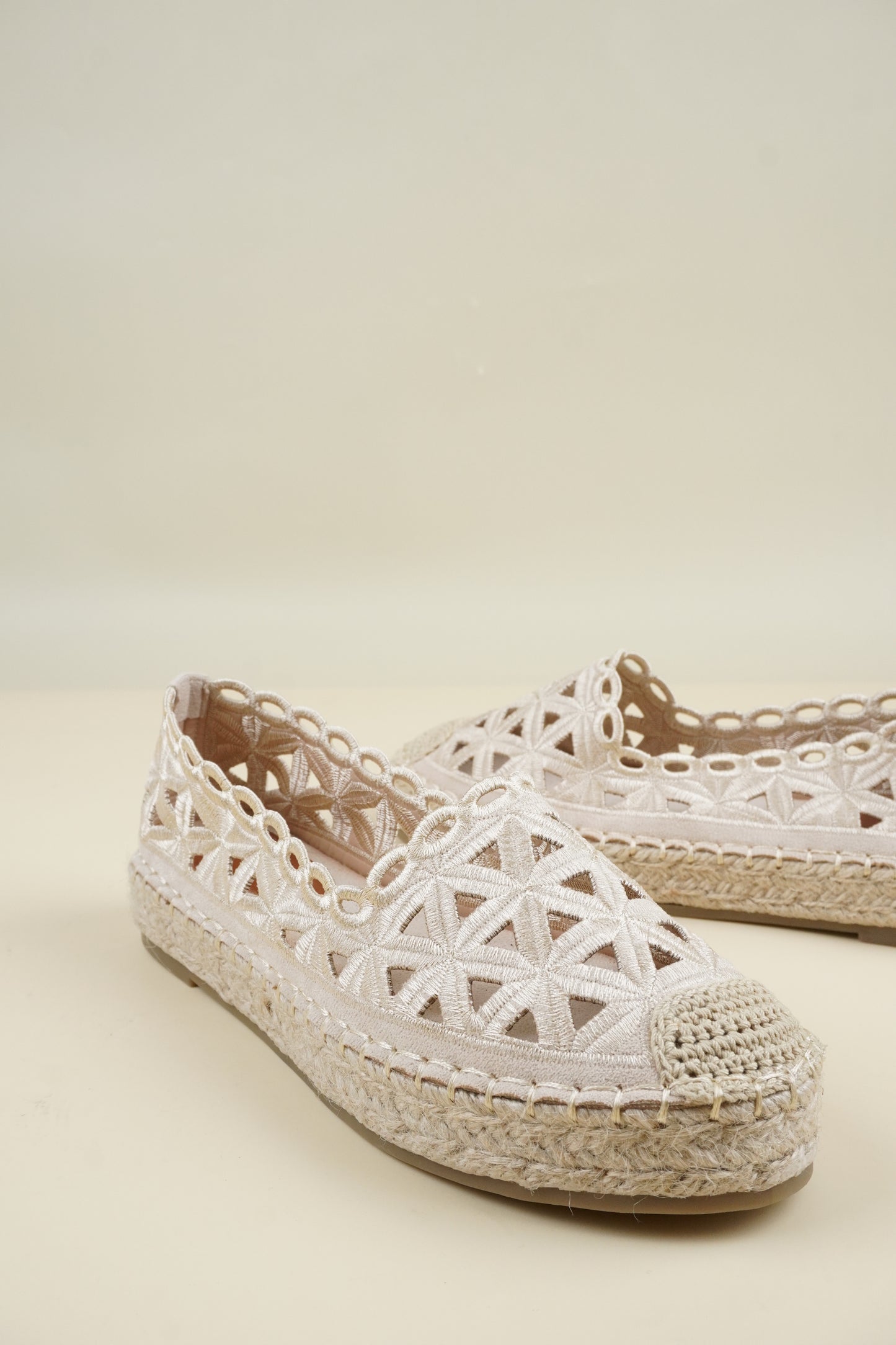 Női Espadrille - Bézs