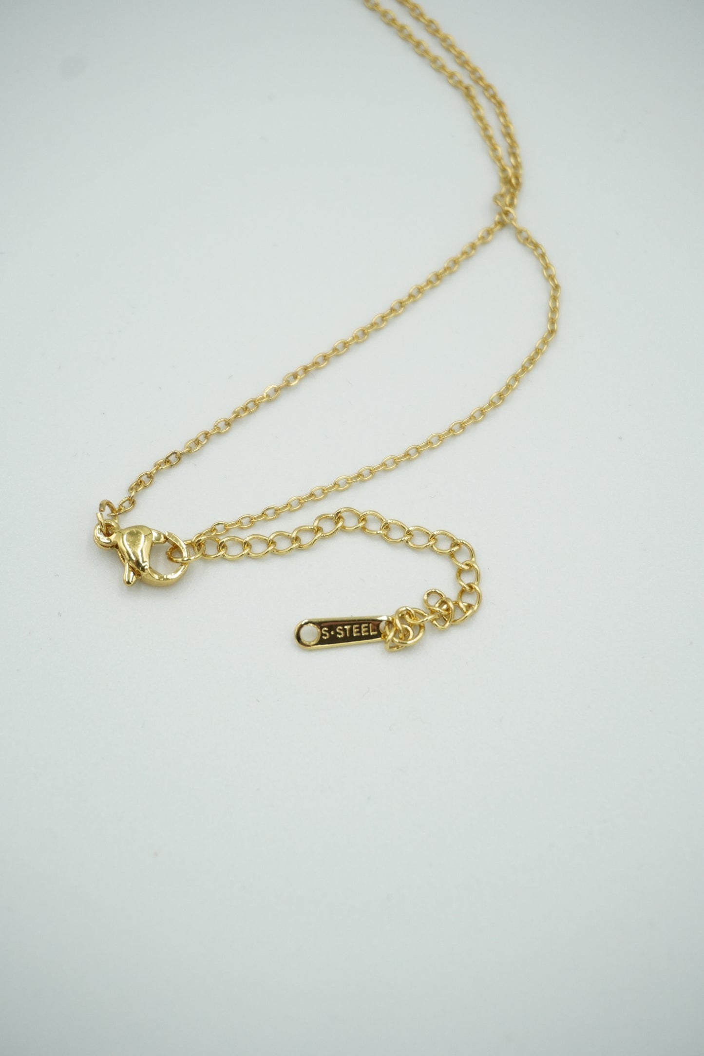 Asymmetrical White Pendant Necklace
