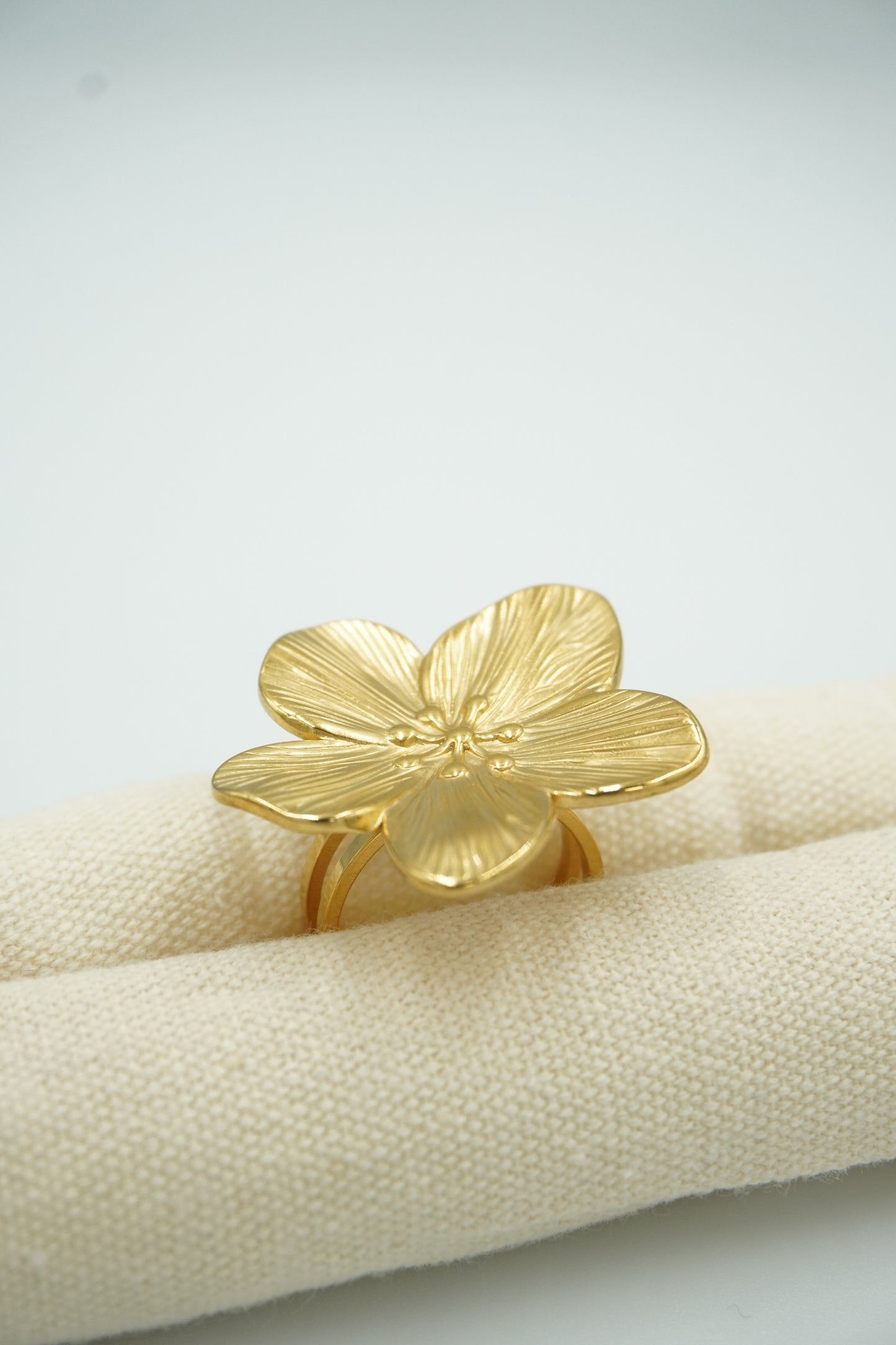 Chunky Flower Ring