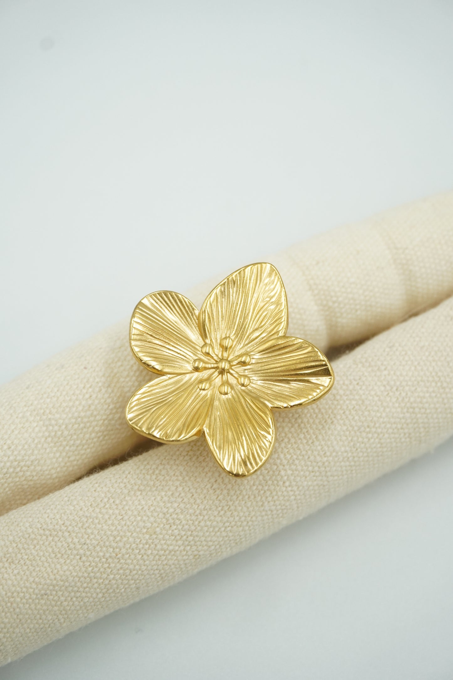 Chunky Flower Ring