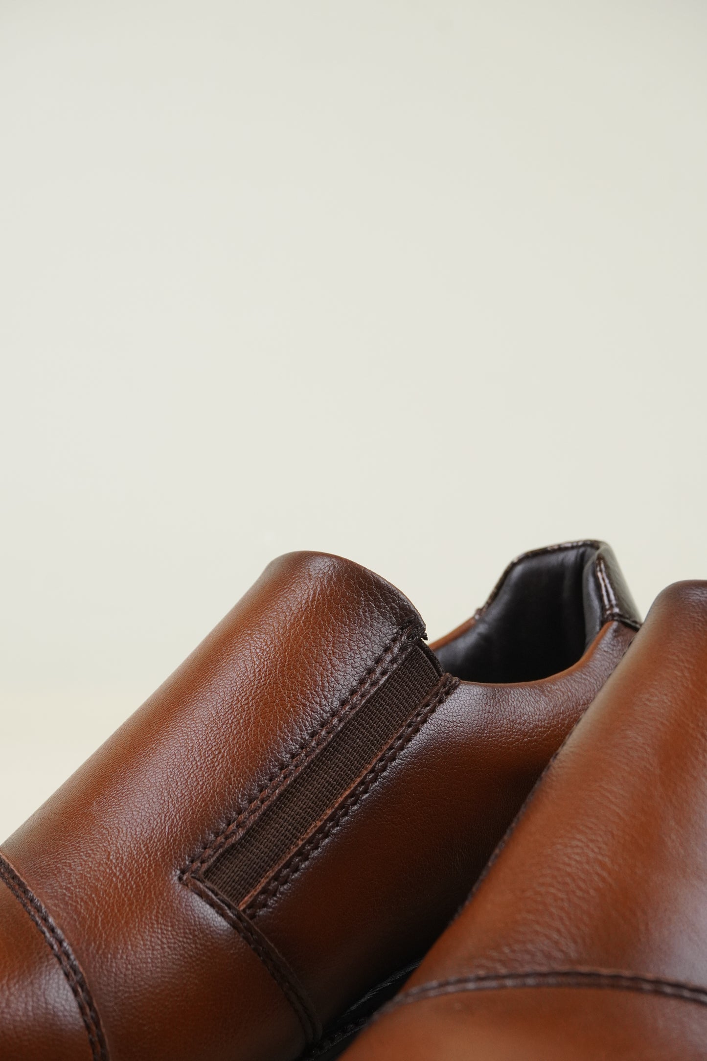 Comfort Slip-On Women's Shoes - Camel
