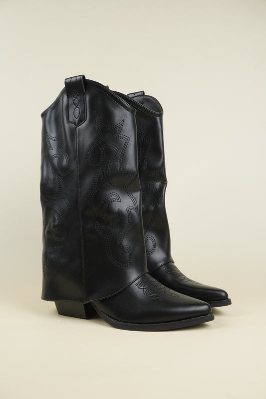 Cowboy Boots - Black