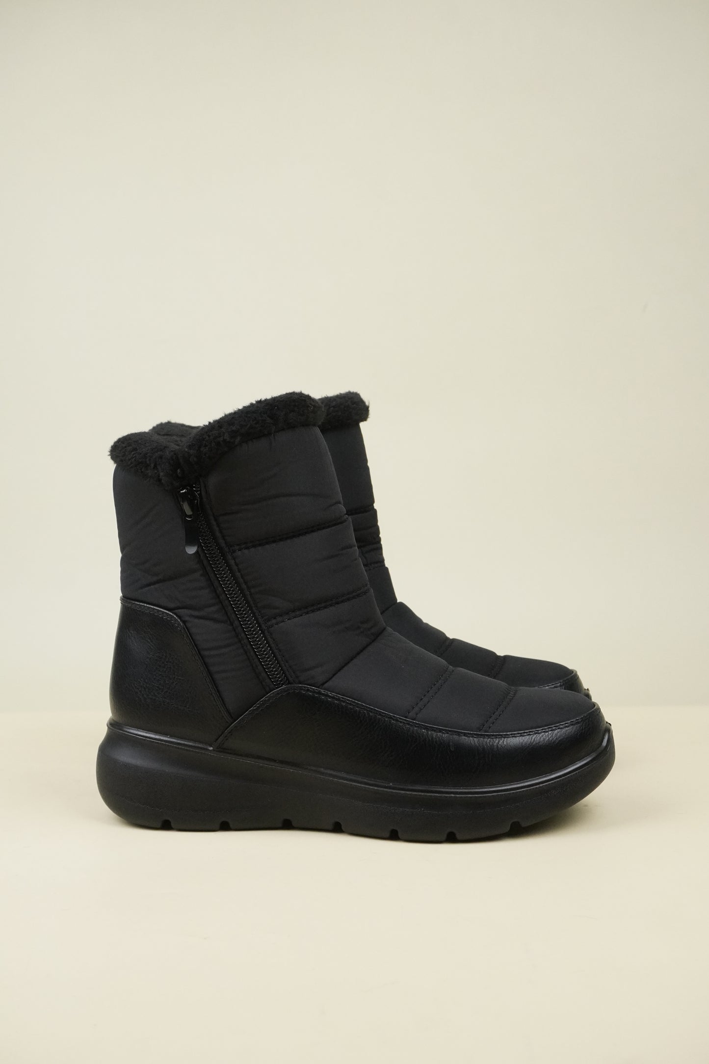 Women's Winter Snow Boots - Black