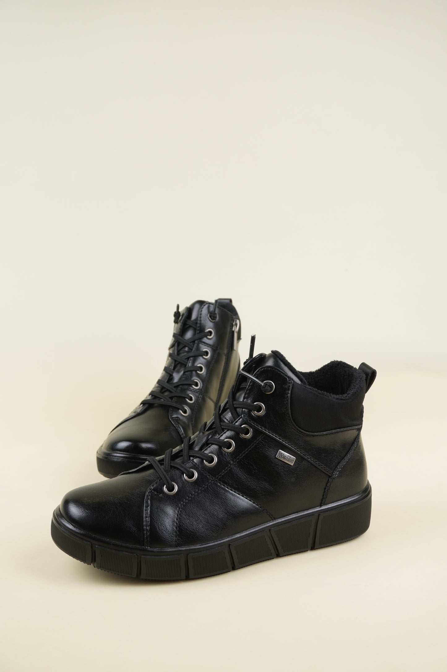 Comfort Y Women's Winter Shoes - Black