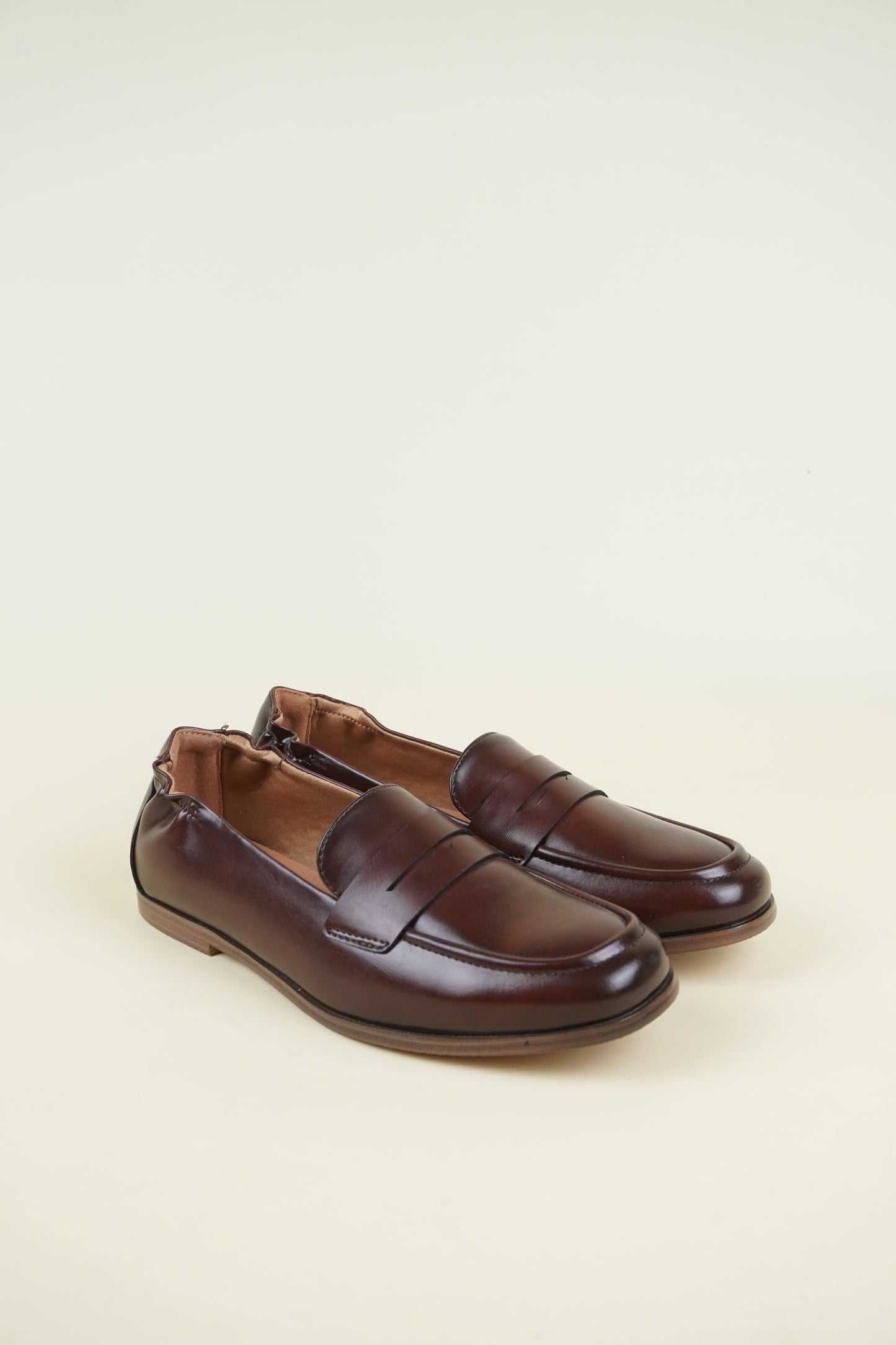 Női Loafer Cipő - Barna