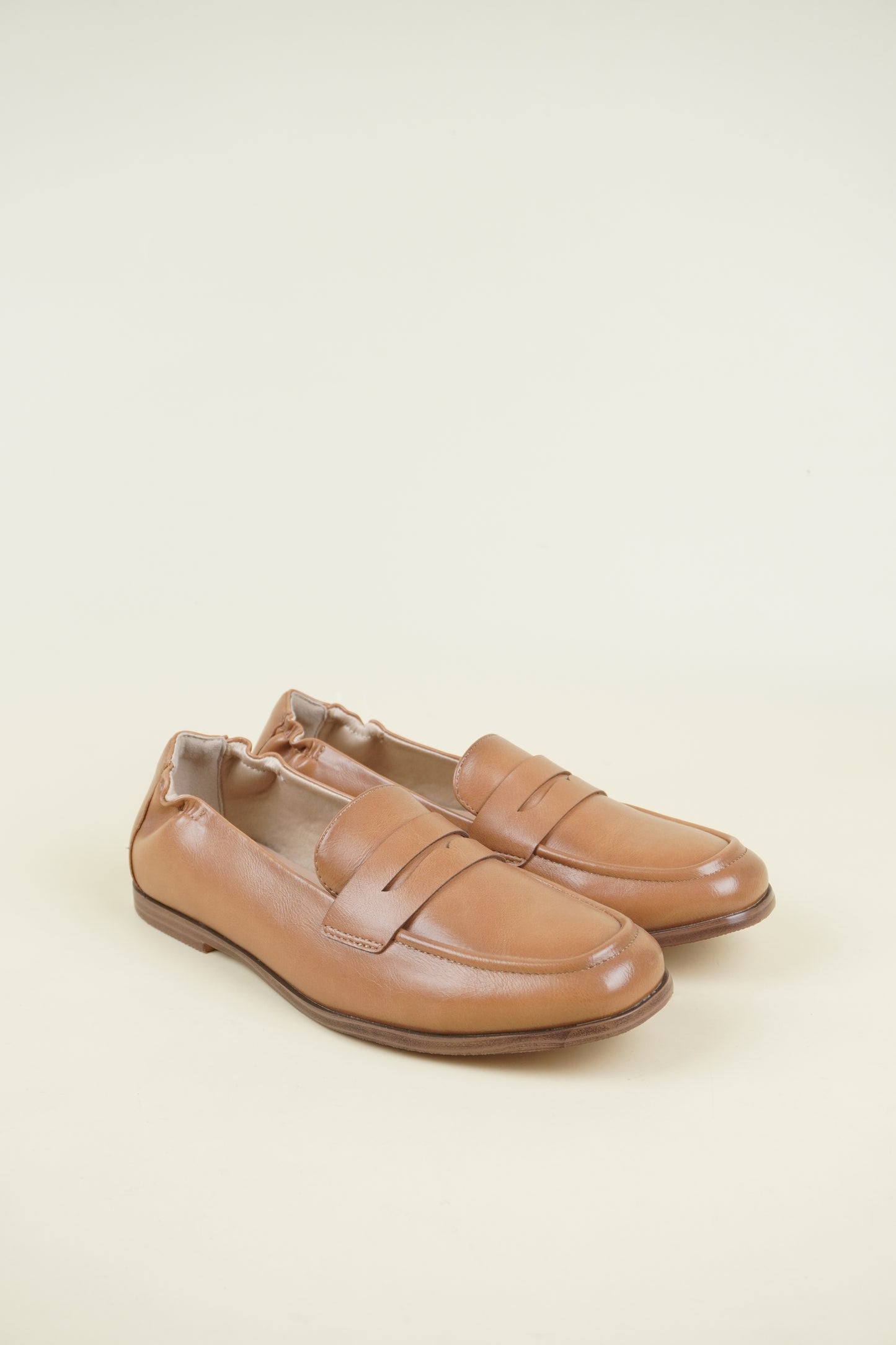 Women's Loafers - Camel