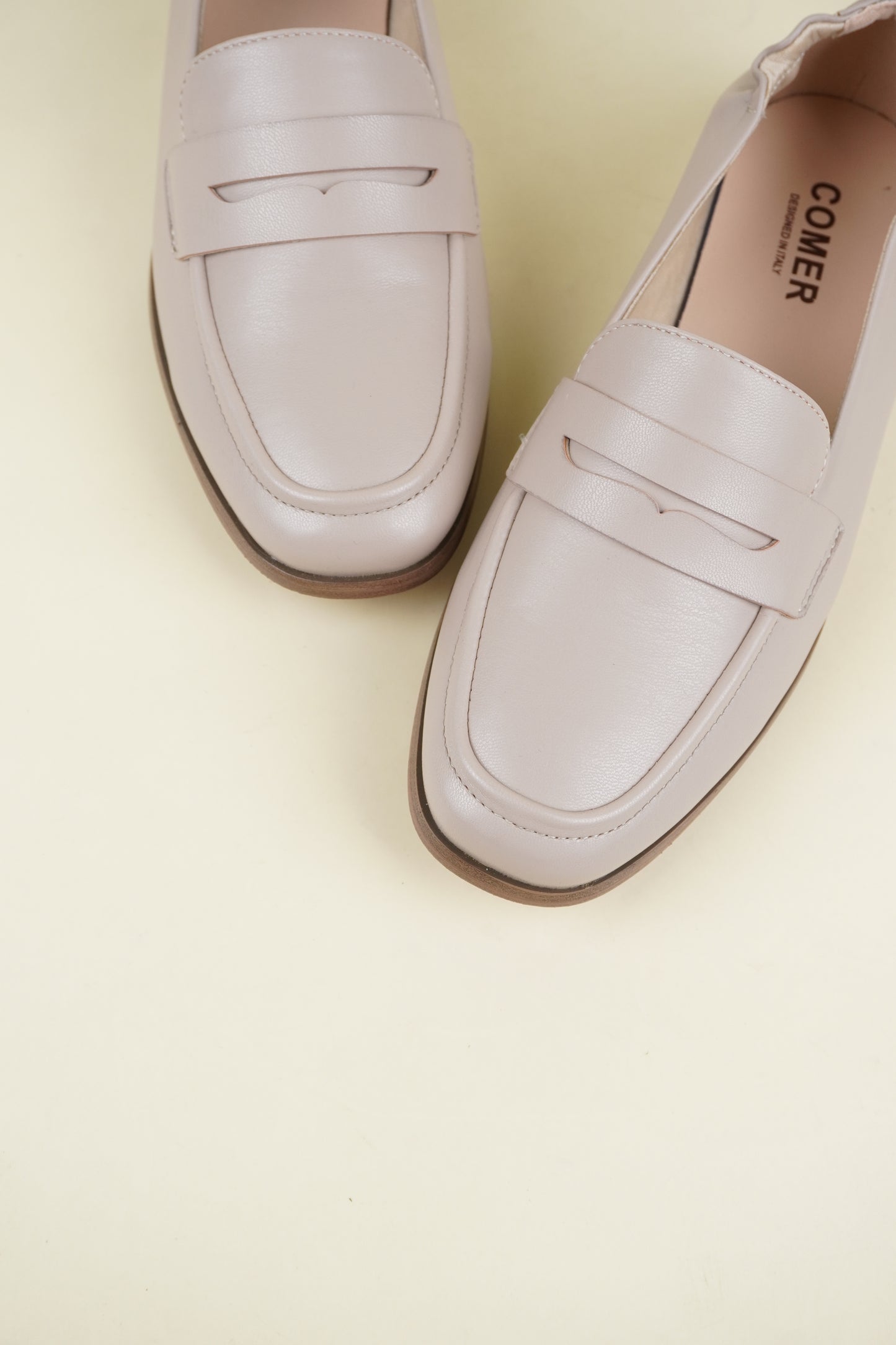Női Loafer Cipő - Bézs