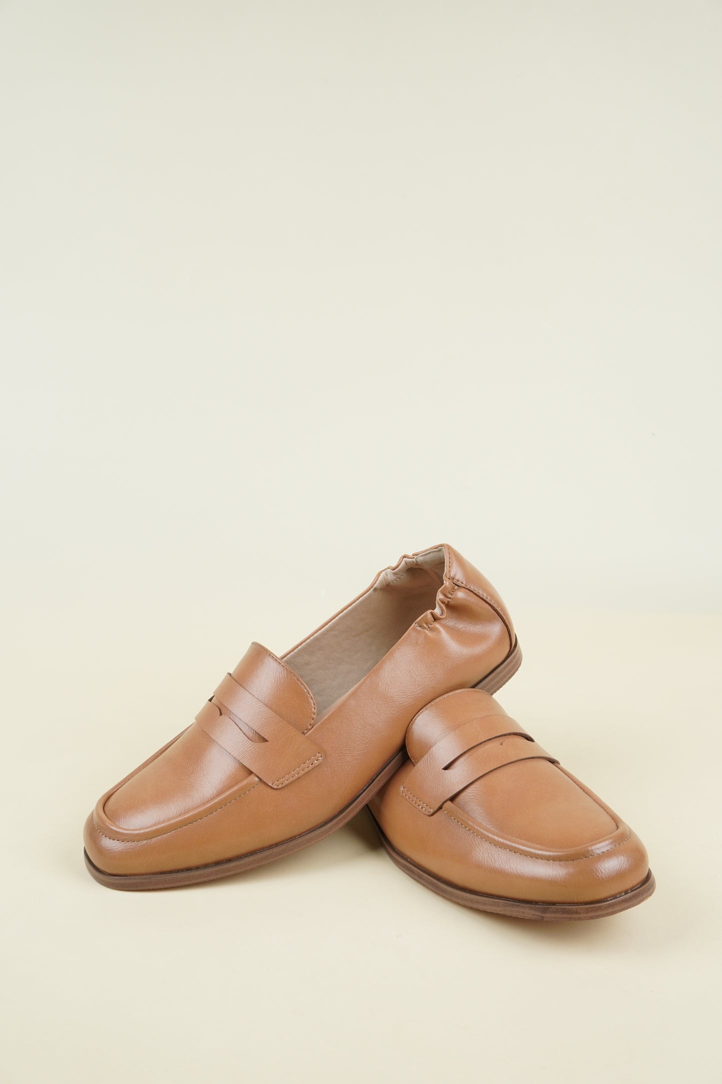 Women's Loafers - Camel