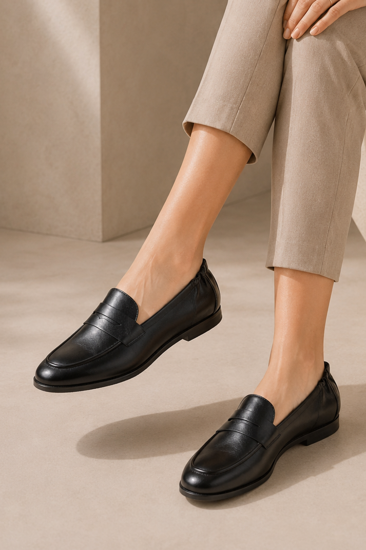 Women's Loafers - Black
